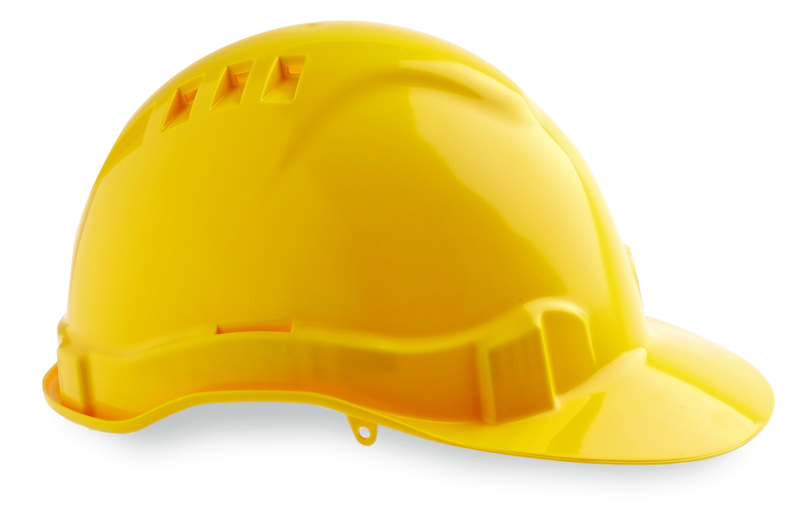 HARD HAT VENTED 6 POINT - YELLOW